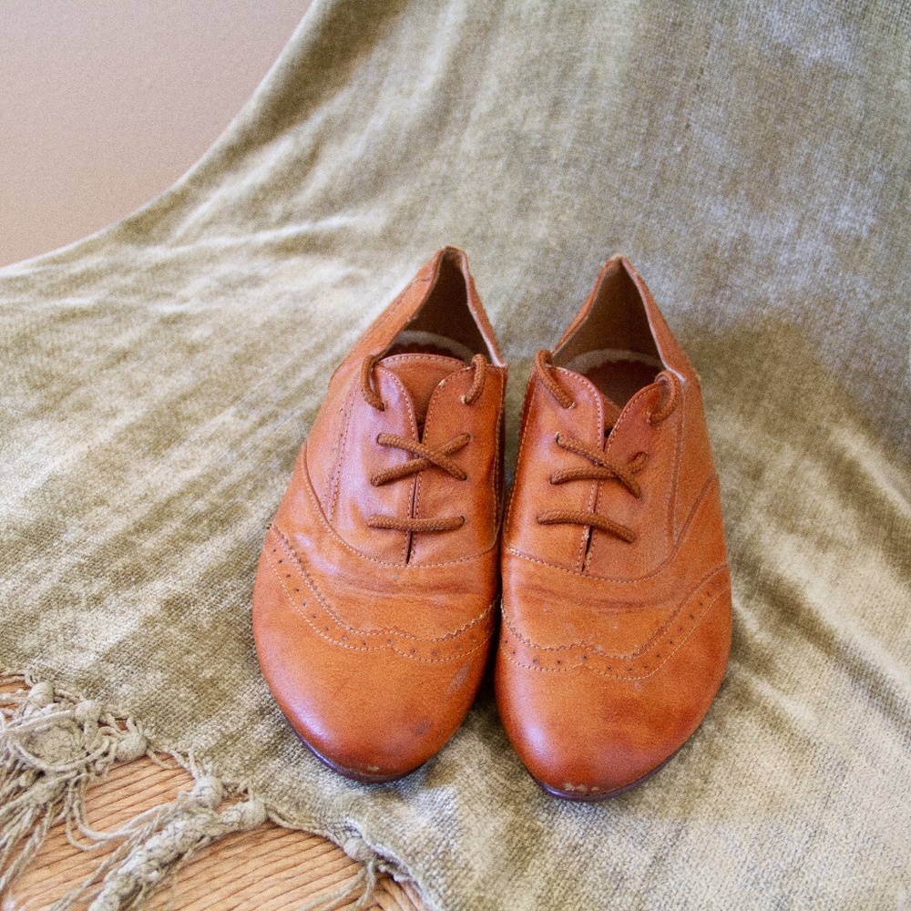 Leather Oxford Shoes